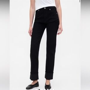 GAP High Rise Black Jeans